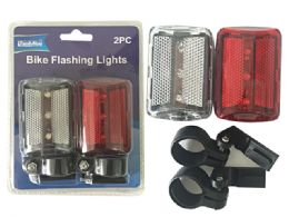 96 Bulk 2 Piece Bike Flashing Lights