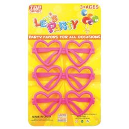 96 Bulk Party Favor Three Piece Kid Glasses