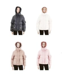 12 Bulk Assorted Puffer Winter Jacket
