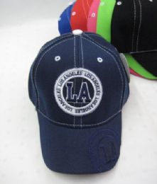 36 Bulk Kid's "los Angeles" Base Ball Cap