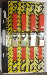 24 Bulk 4 Piece Ratchet Tie Down