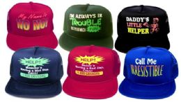36 Bulk Youth Hat Assortment 