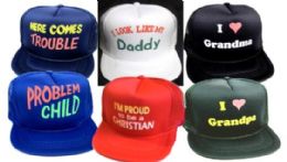 36 Bulk Youth Hat Assortment