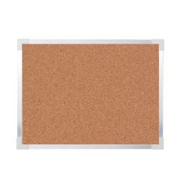 Bulk 36" X 48" Cork Board, Aluminum Framed