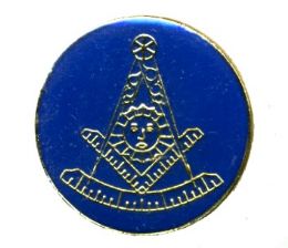 96 Bulk Brass Hat Pin, Masonic, Past Master, Minimum 1 Dozen. Masonic Lapel Pin