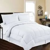 3 Bulk 8 Pieces Set Embossed In A Bag King Size In White