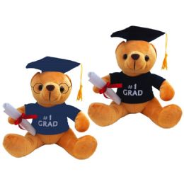 24 Bulk Nine Inch Graduation Bear