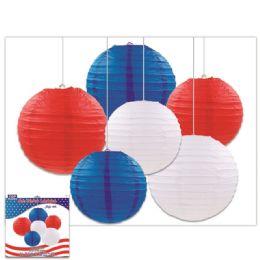 24 Bulk July Fourth Lantern Set