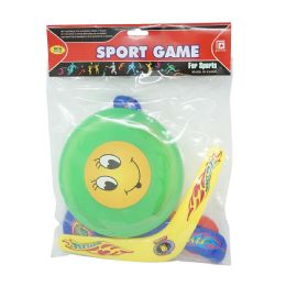 48 Bulk Outdoor Activity Cute Sport Game With Frisbee And Boomerang