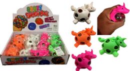 72 Bulk Mesh Squish Ball With Water Beads