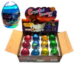 72 Bulk Crystal Dinosour Egg Putty