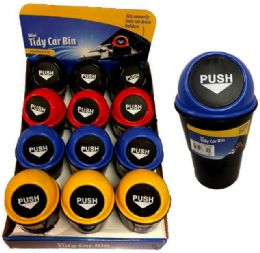 48 Bulk Colorful Car Trash Can