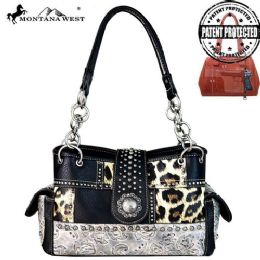 2 Bulk Montana West Safari Concho Collection Concealed Carry Satchel