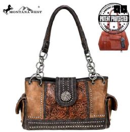 2 Bulk Montana West Concho Collection Concealed Carry Satchel