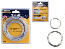 24 Bulk 2pc Galvanized Wire