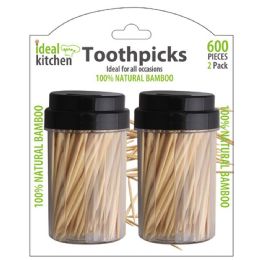 48 Bulk Ideal Kitchen Toothpick 600CT 2PK