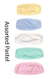 96 Bulk Strawberry Infant's Belly Button Cover In Assorted Pastel Colors