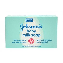 96 Bulk Jj Baby Soap 100g Milk
