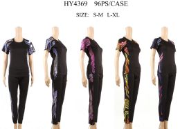 48 Bulk Womens Active Wear Set