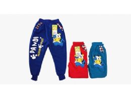 144 Bulk Boys Pandi Sports Pants