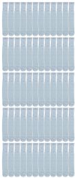 60 Bulk Yacht & Smith Women's 26 Inch Cotton Tube Sock Solid White Size 9-11