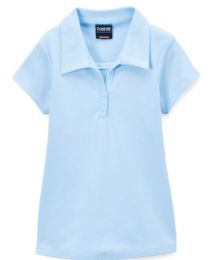12 Bulk Girls Sky Blue Uniform Top Size 8