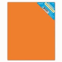 120 Bulk Two Pockets Poly Portfolio Solid Color Orange