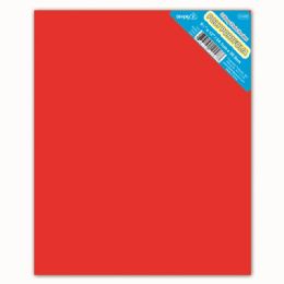 120 Bulk Two Pockets Poly Portfolio Solid Color Red