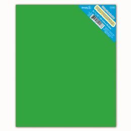 120 Bulk Two Pockets Poly Portfolio Solid Color Green