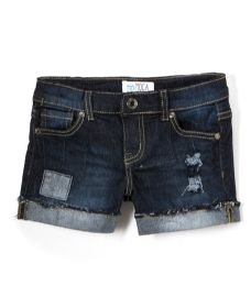 12 Bulk Girls' Denim Shorts Size 4-6x