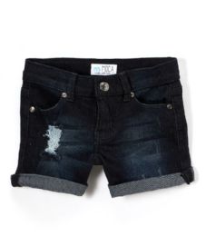 12 Bulk Girls' Denim Shorts Size 4-6x