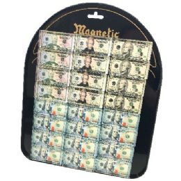 24 Bulk Round Dome Magnets Money With Display Board