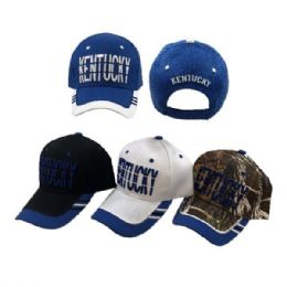 24 Bulk Kentucky Hat [window Shade Font]