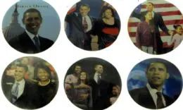 144 Bulk Obama Pins