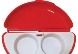 12 Bulk 2 In 1 Microwave Omelette Maker And Egg Poacher