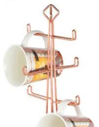 12 Bulk Rose Gold Mug Tree