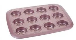 12 Bulk Non Stick Cupcake Pan Rose Gold
