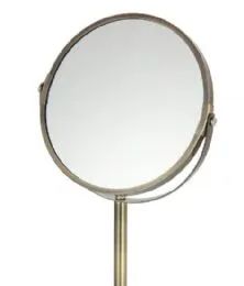 6 Bulk Vanity Mirror Bronze Finish
