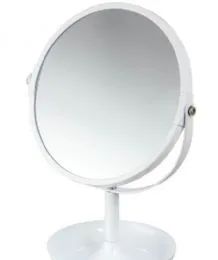 6 Bulk Vanity Mirror White Finish With Jewelry Trays