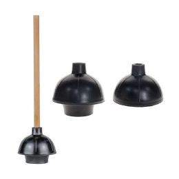 24 Bulk Black Deluxe Plunger