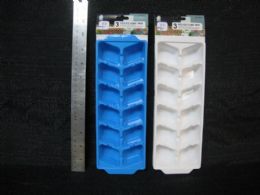 36 Bulk 3 Piece Plastic Ice Cube Tray Set
