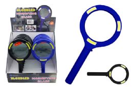 12 Bulk Xlarge Cob Led Magnifying Glass