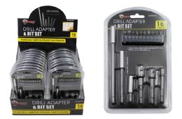 18 Bulk Drill Adapter And Bit Set