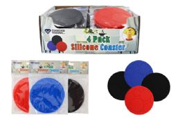 36 Bulk Silicone Coasters