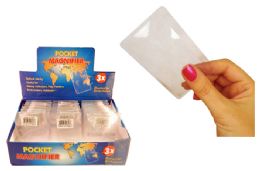 72 Bulk Pocket Credit Card Style Magnifier