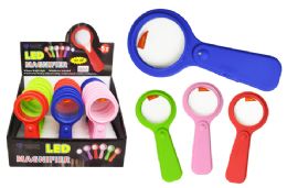48 Bulk Compact Led Magnifying Glass