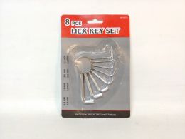 240 Bulk 8 Pieces Hex Key Set