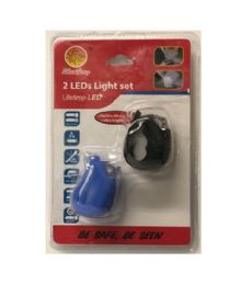 120 Bulk 2 Piece Bicycle Light