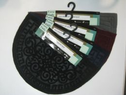 20 Bulk Plastic Floor Mat Half Circle