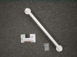36 Bulk Metal Towel Rail Set White